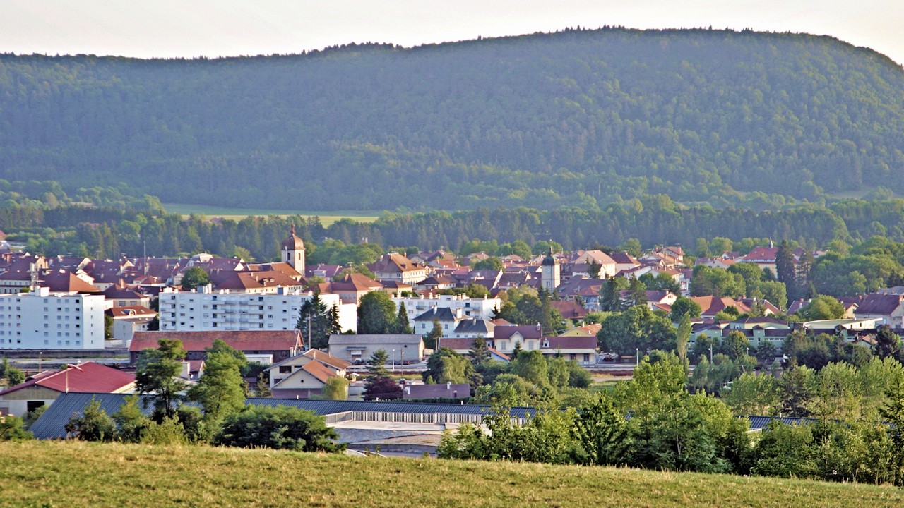 Image panoramique de Champagnole