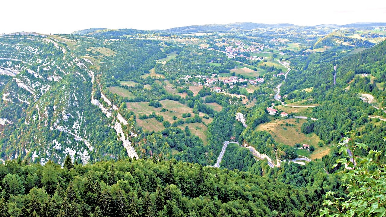 Image panoramique du Haut-Jura