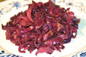 Recette du Chou rouge aux pommes et aux marrons