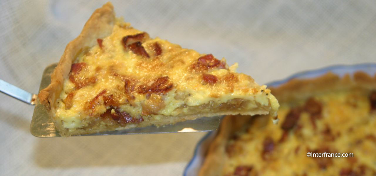 Grande Photo de la Tarte &agrave; l'oignon