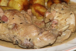 Lapin &agrave; la Moutarde Recipe