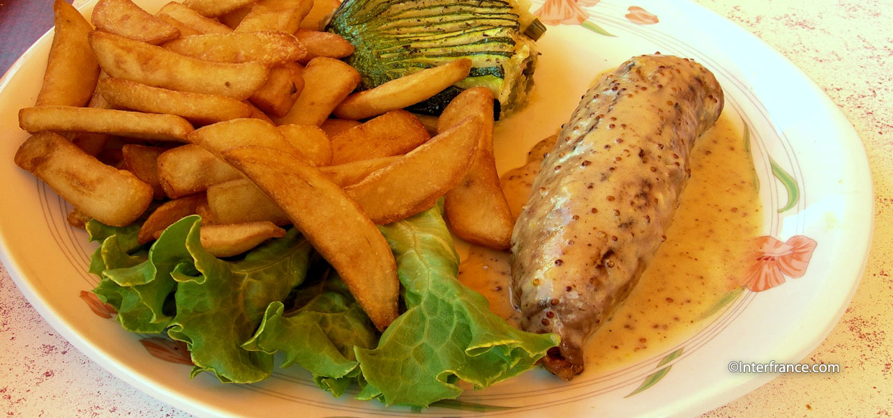 Grande Photo de l'Andouillette au Chablis