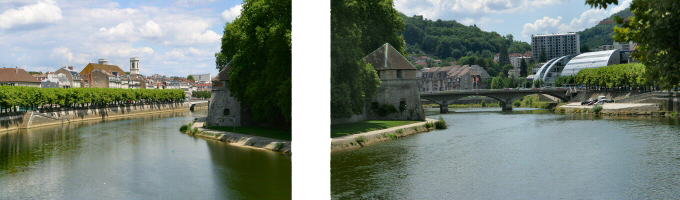 Image of Doubs river loop in Besancon