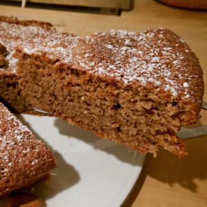 Gateau Arboisien, Arbois specialty almond and hazelnut cake recipe
