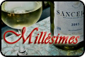 Carte Mill&eacute;simes vins de Loire
